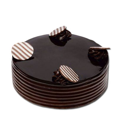 "Delicious round shape chocolate cake - 1 kg - Click here to View more details about this Product